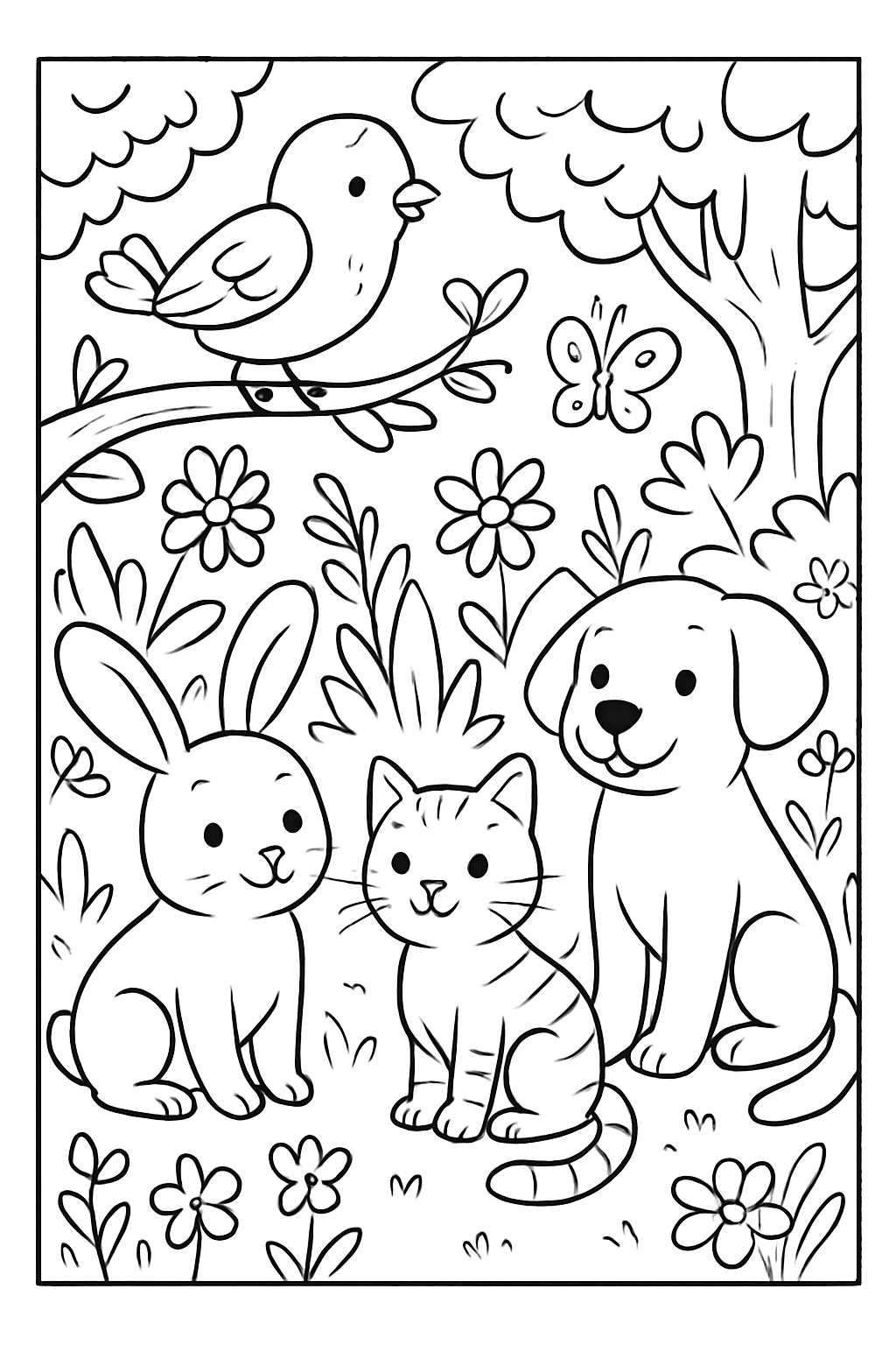 Animais para colorir 12