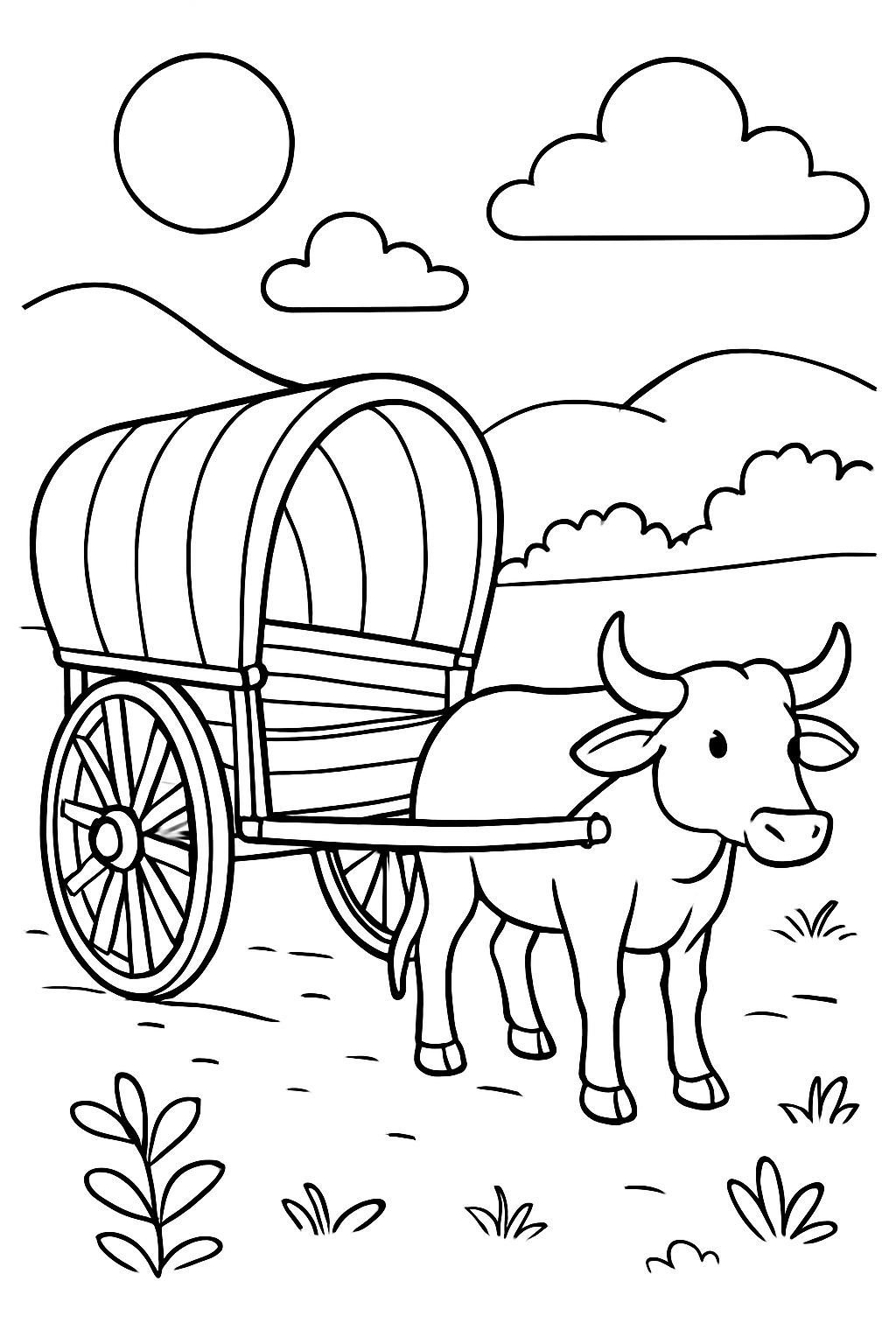 Carretas para colorir 08