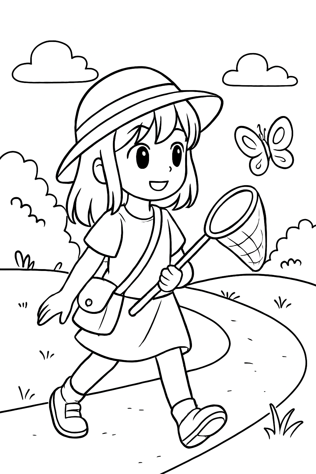 Anime para colorir 11