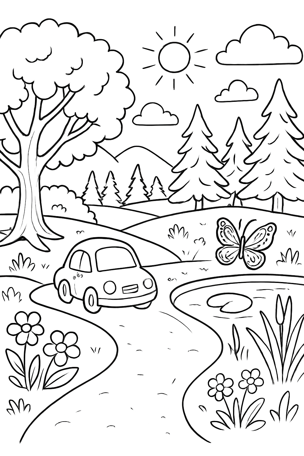 Veículos para colorir 13