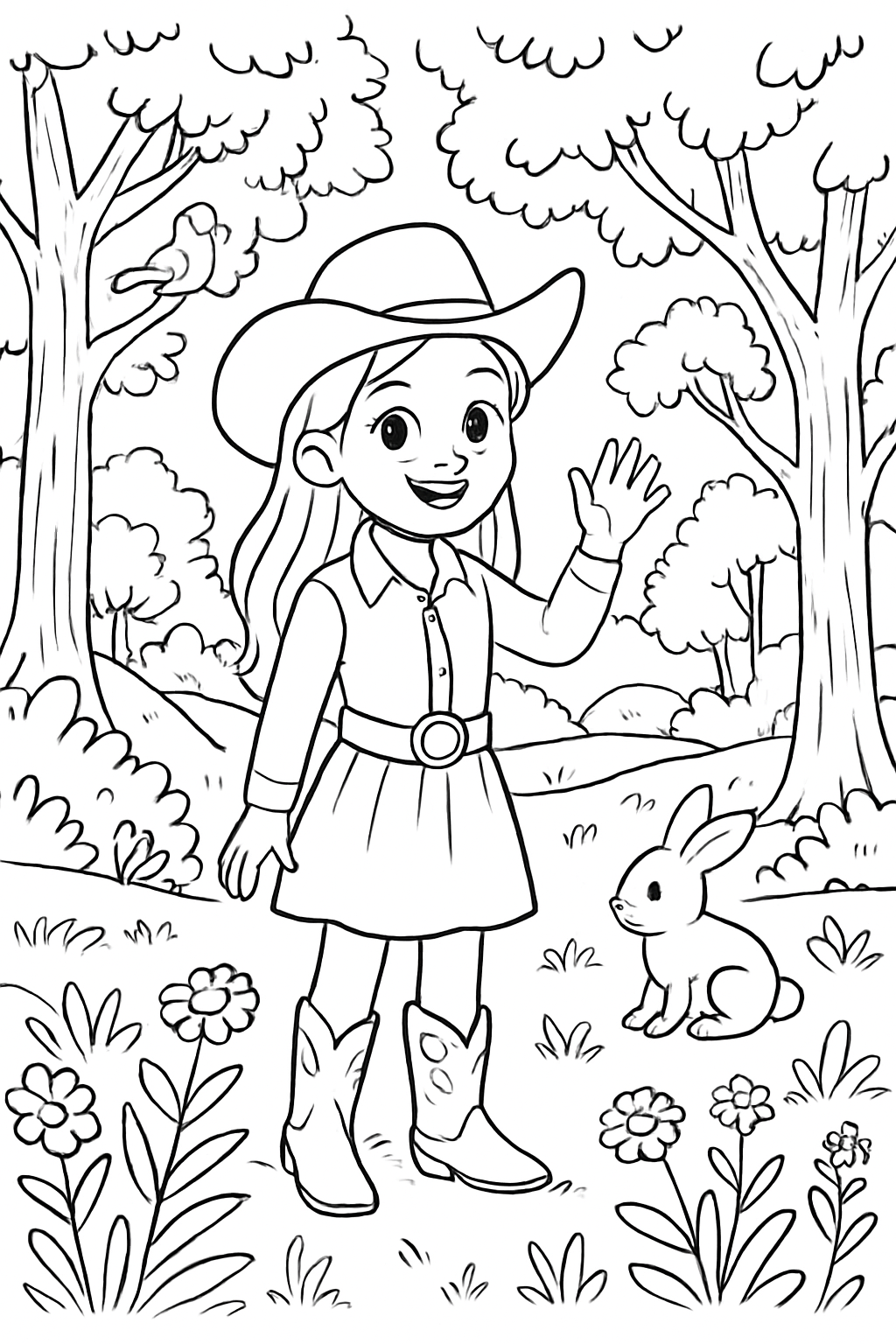 Ana Castela para colorir 13