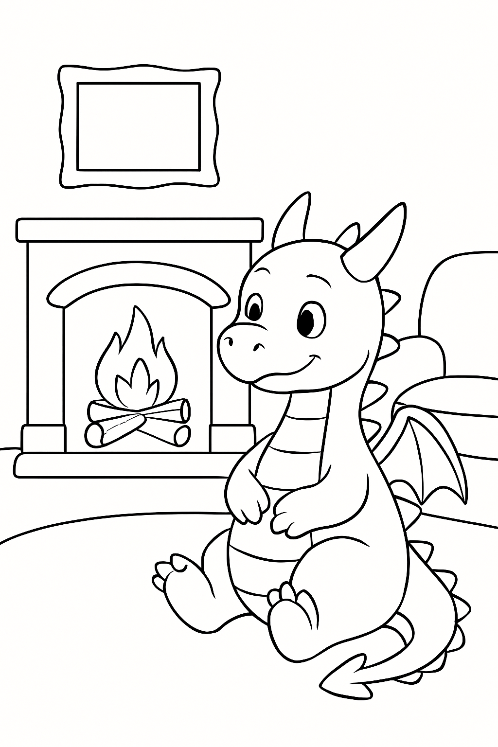 Banguela para colorir 04