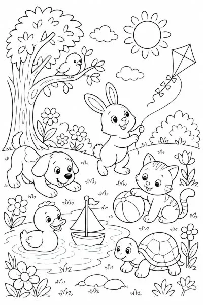 Animais para colorir 07