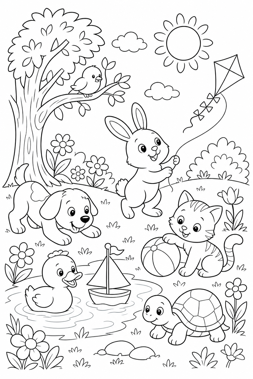 Animais para colorir 07