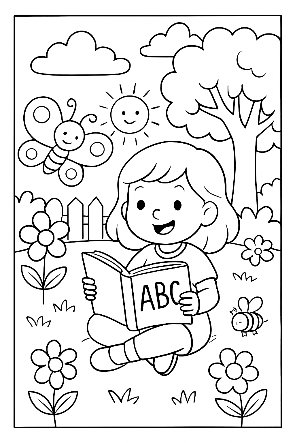 Alfabetização para colorir 12