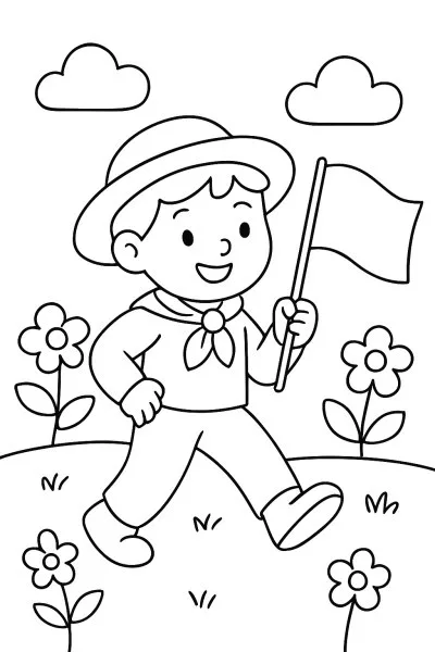 Bandeiras para colorir 01