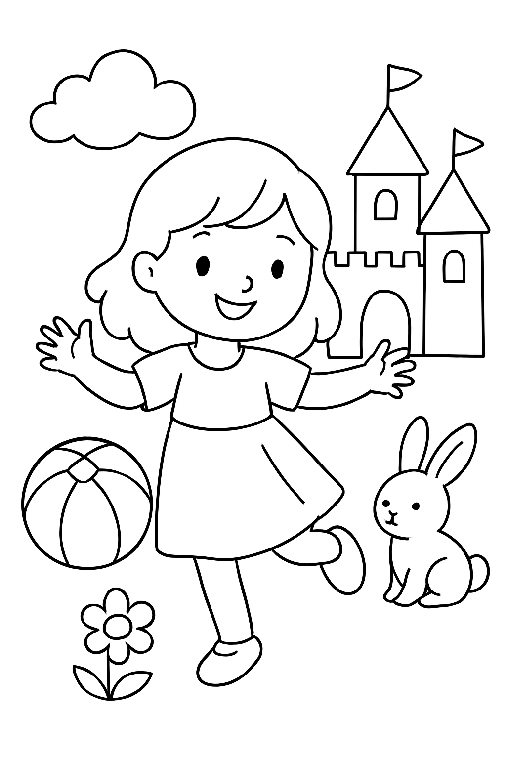 Anya para colorir 07