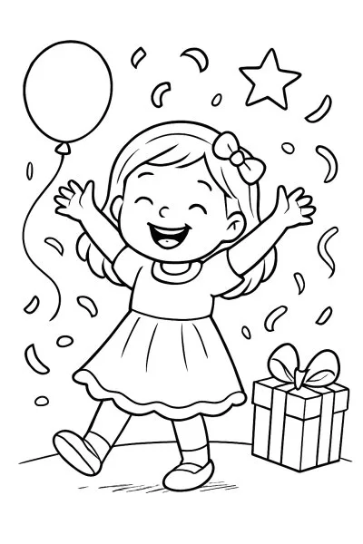 Anya para colorir 09