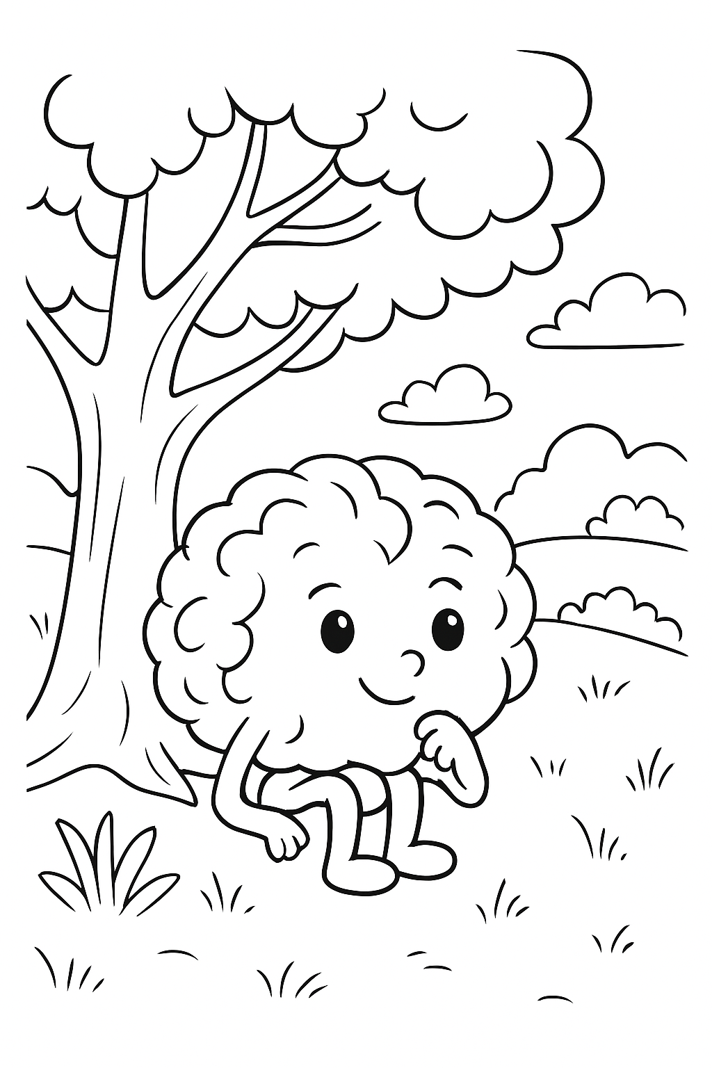 Brainrot para colorir 08