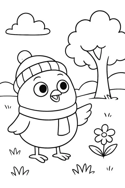 Bombombini Gusini para colorir 08