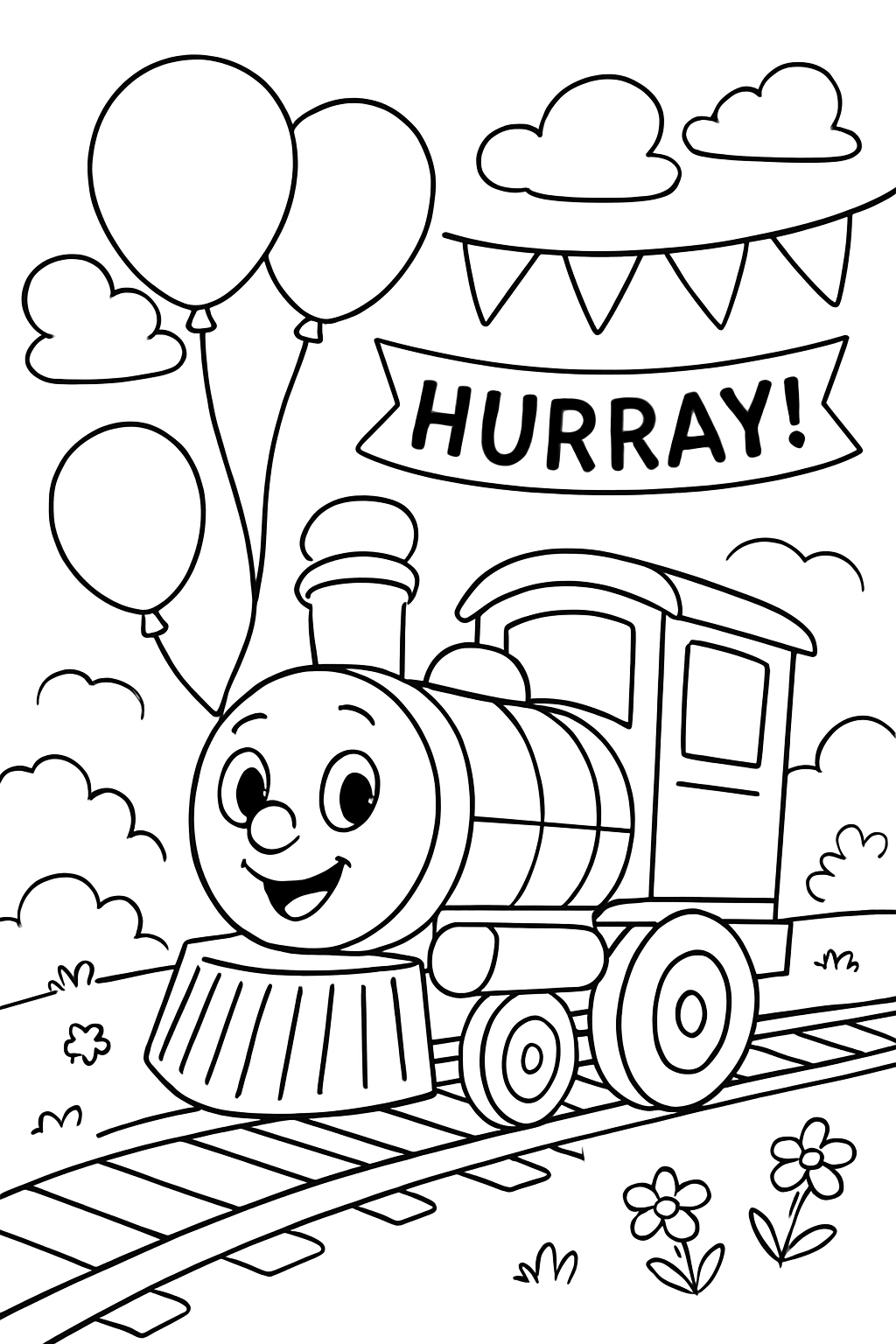 Bob, o Trem para colorir 09