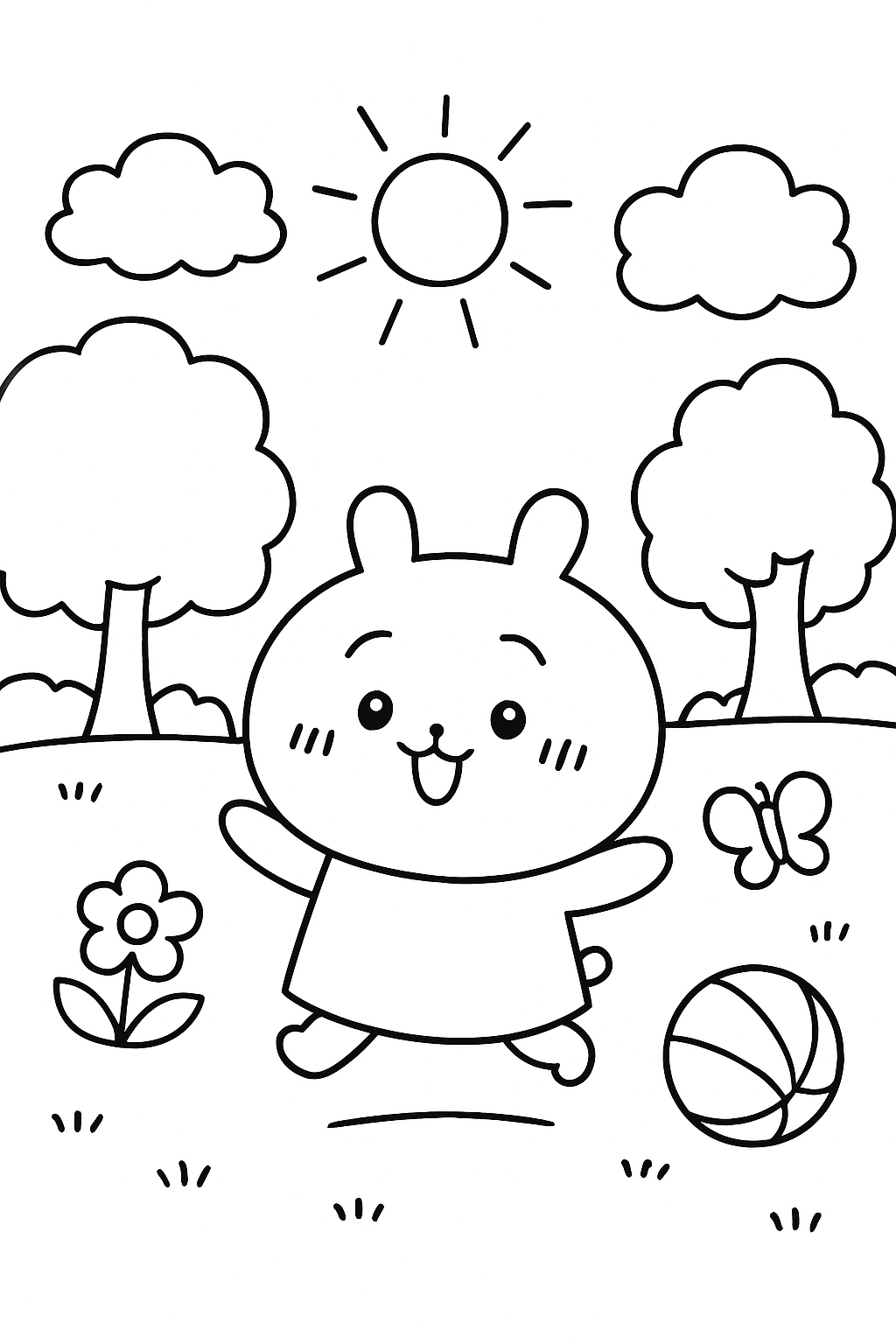 Chiikawa para colorir 14