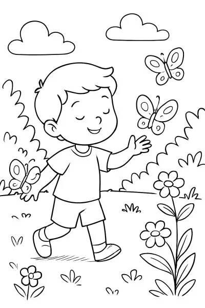 Borboletas para colorir 11