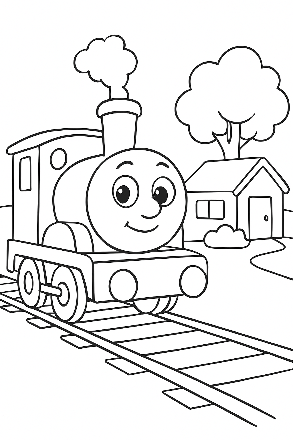 Bob, o Trem para colorir 04