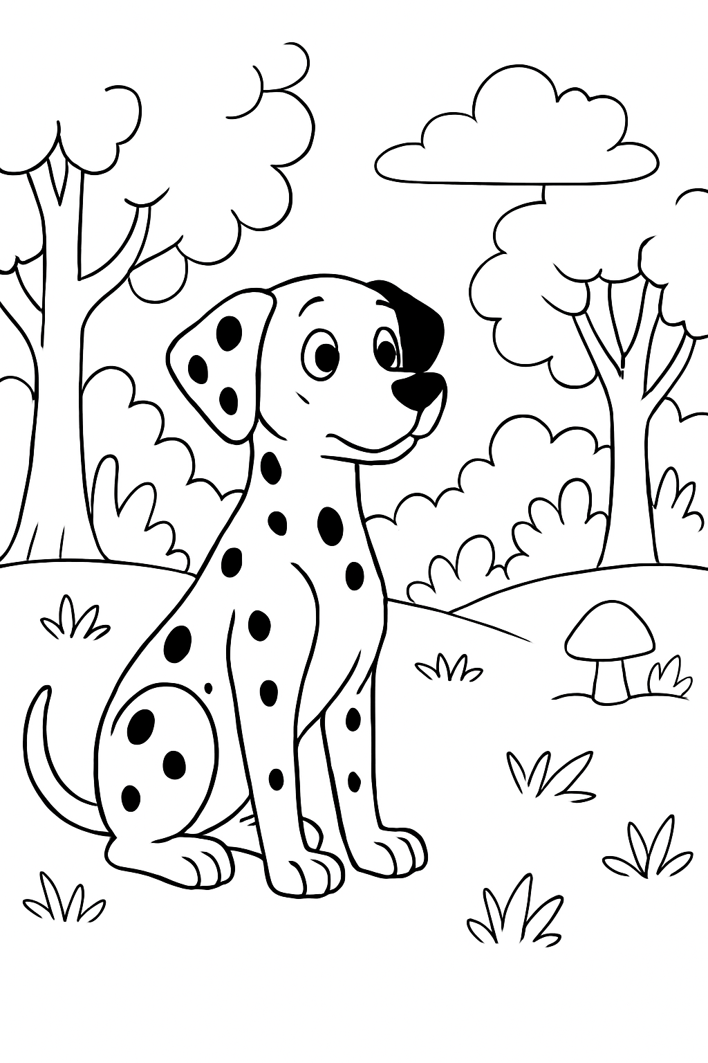 101 Dálmatas para colorir 02