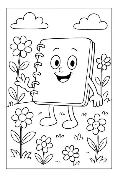 Caderno para colorir 12