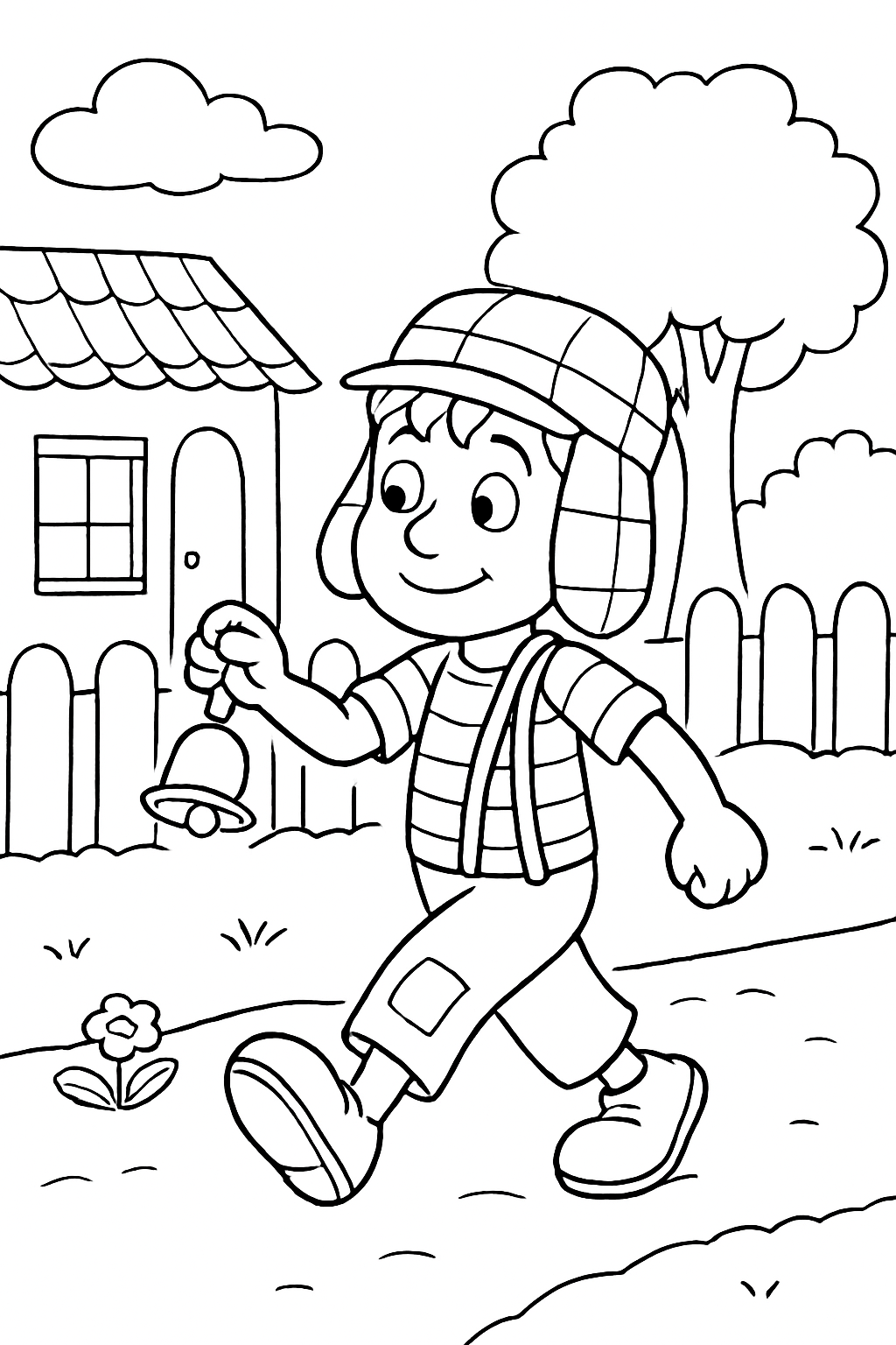 Chaves para colorir 11