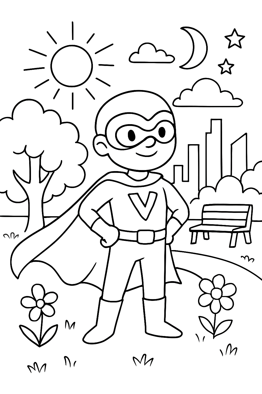 Batman para colorir 14