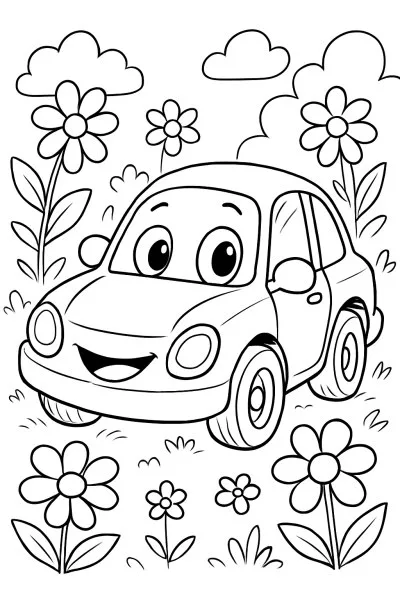 Carros para colorir 12