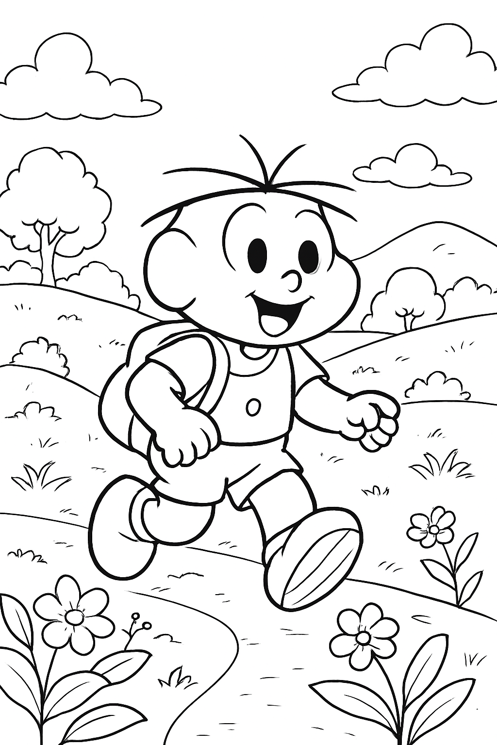 Cebolinha para colorir 06