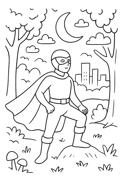 Batman para colorir 02