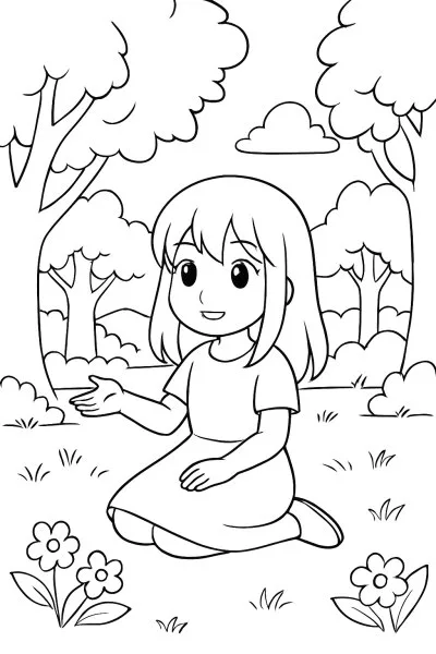 Anime para colorir 13