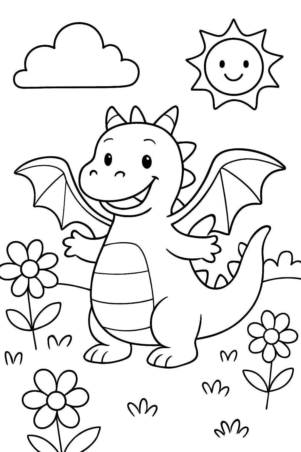 Banguela para colorir 01