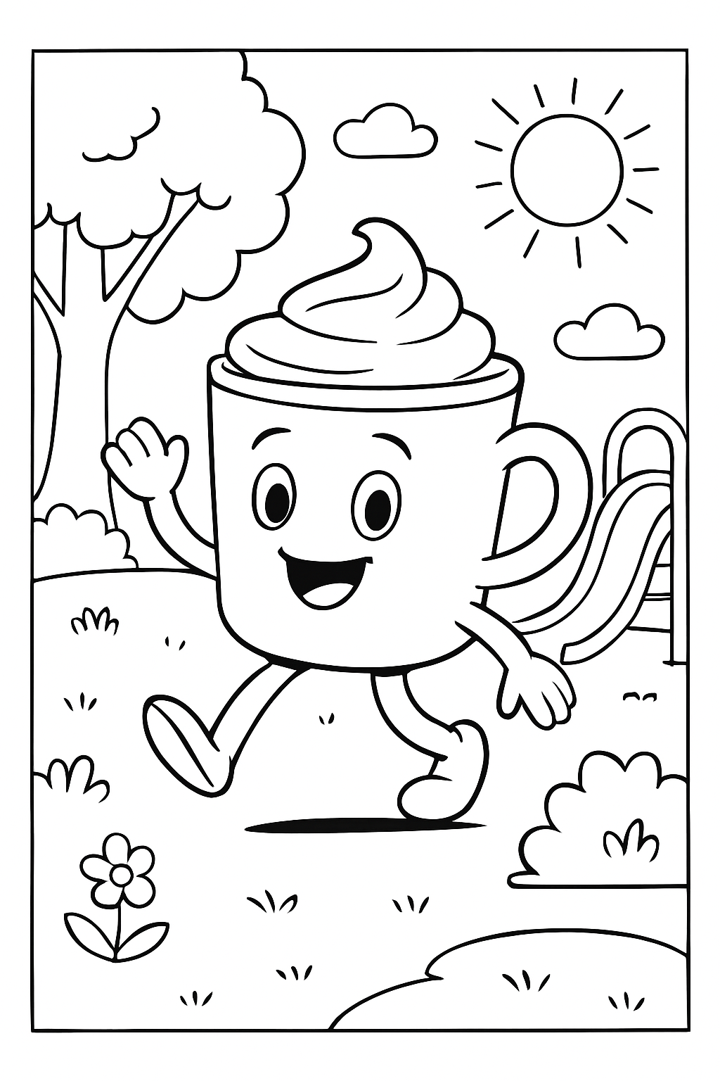 Capuccino Assassino para colorir 14