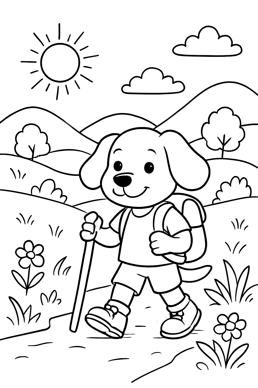 Boca para colorir 06