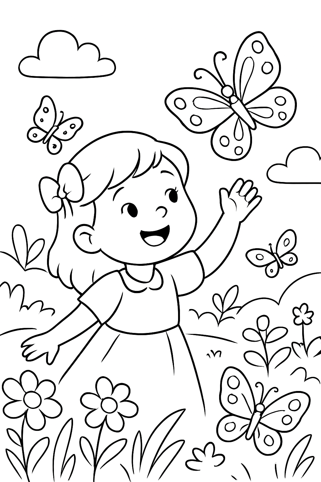Borboletas para colorir 09