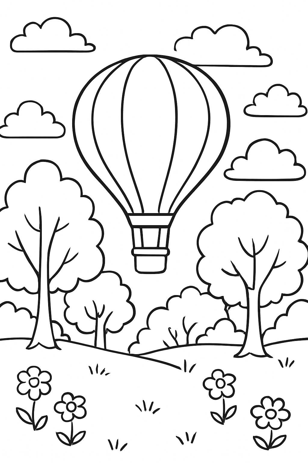 Balão Junino para colorir 13