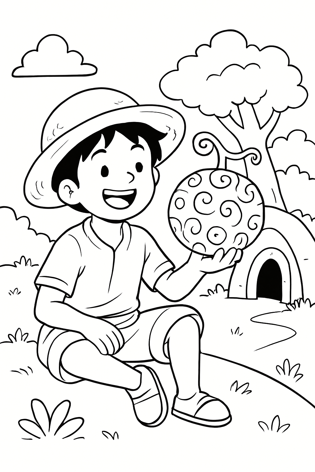 Blox Fruits para colorir 05