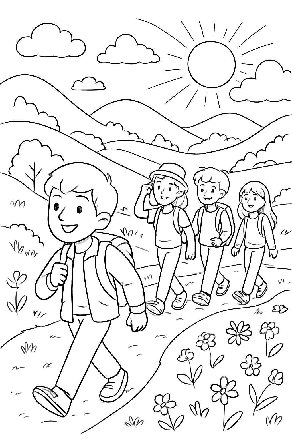 BTS para colorir 06