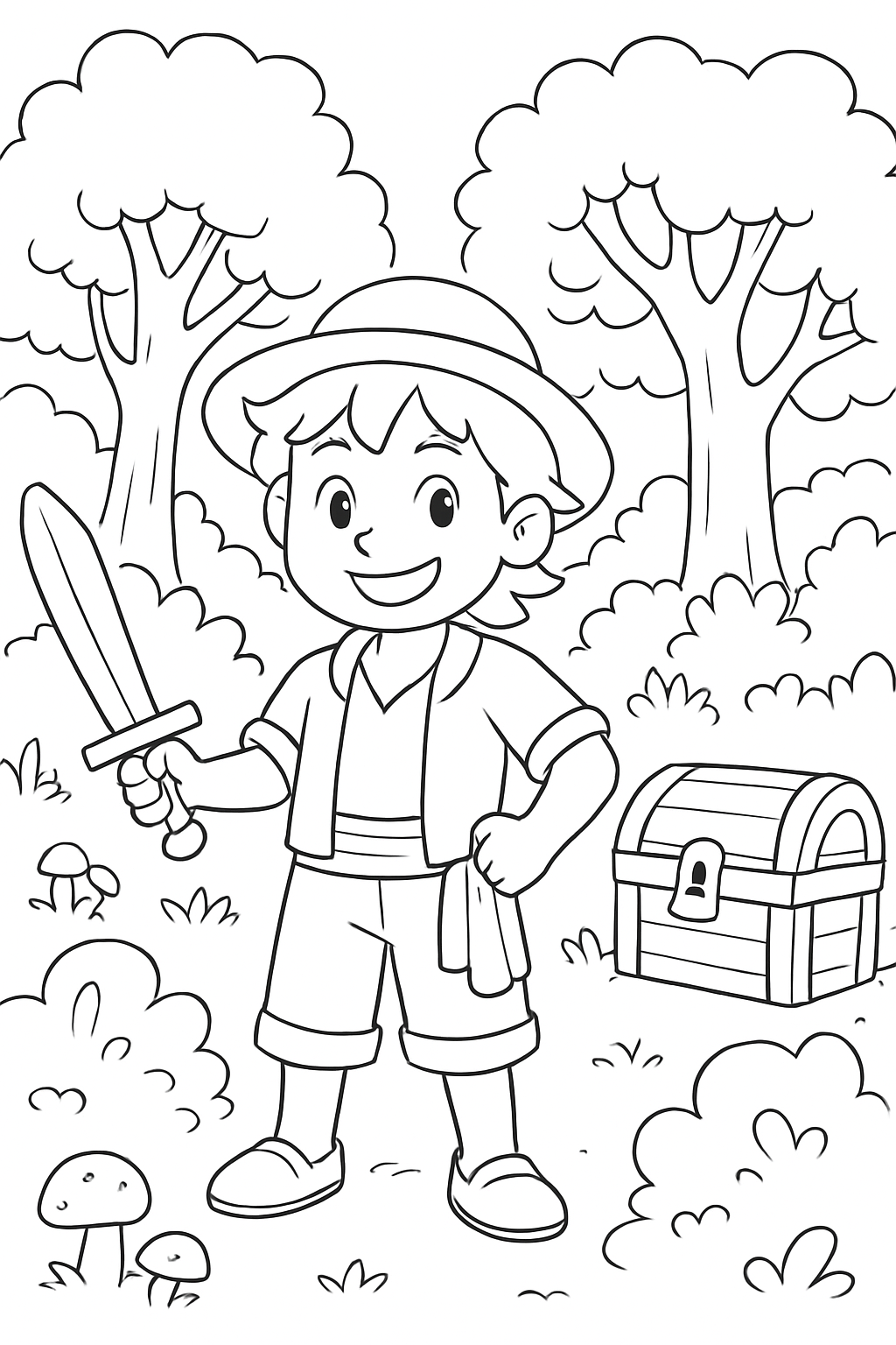 Blox Fruits para colorir 02