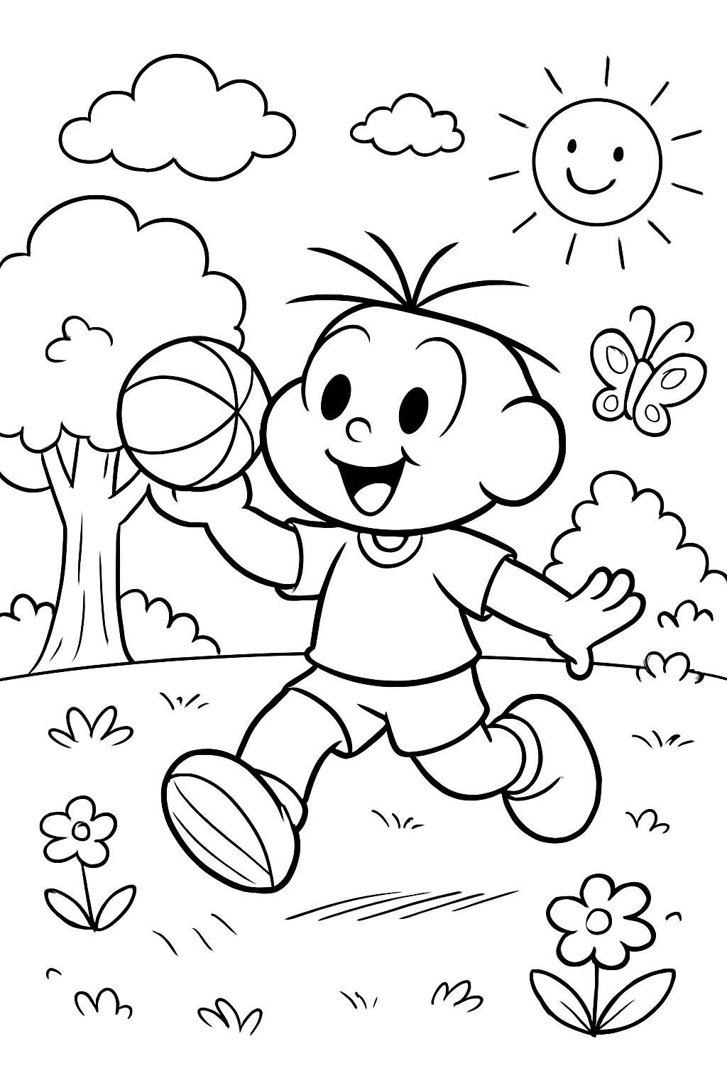 Cebolinha para colorir 03