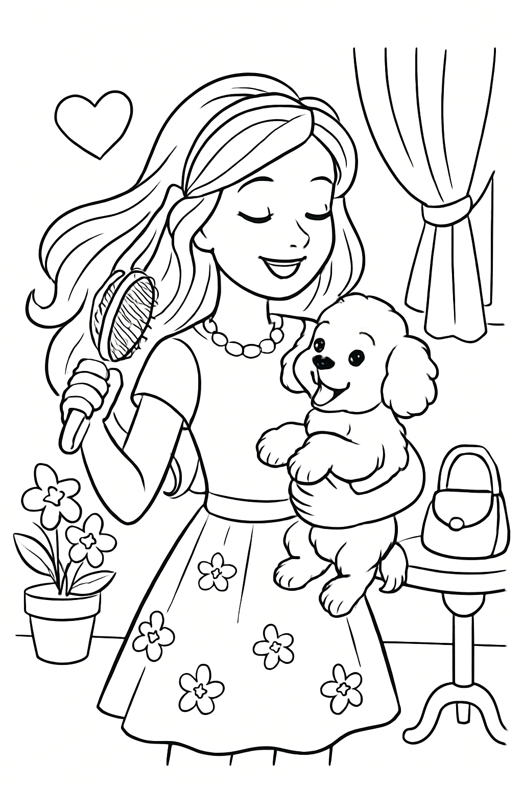 Barbie para colorir 09