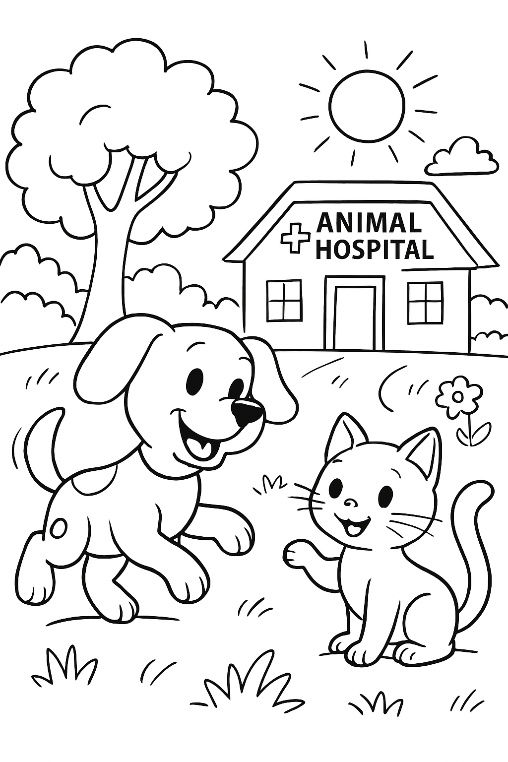 Animal Hospital (Anomaly) para colorir 14