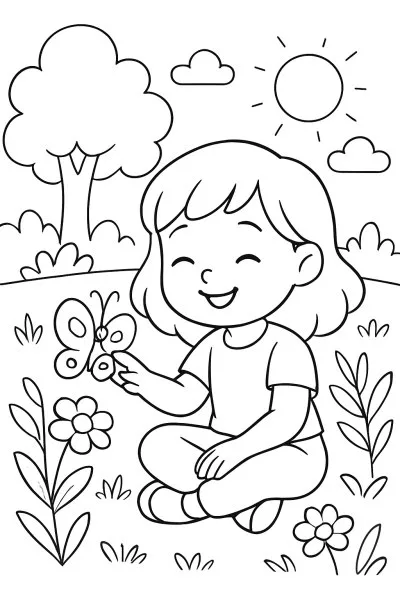 Natureza para colorir 09