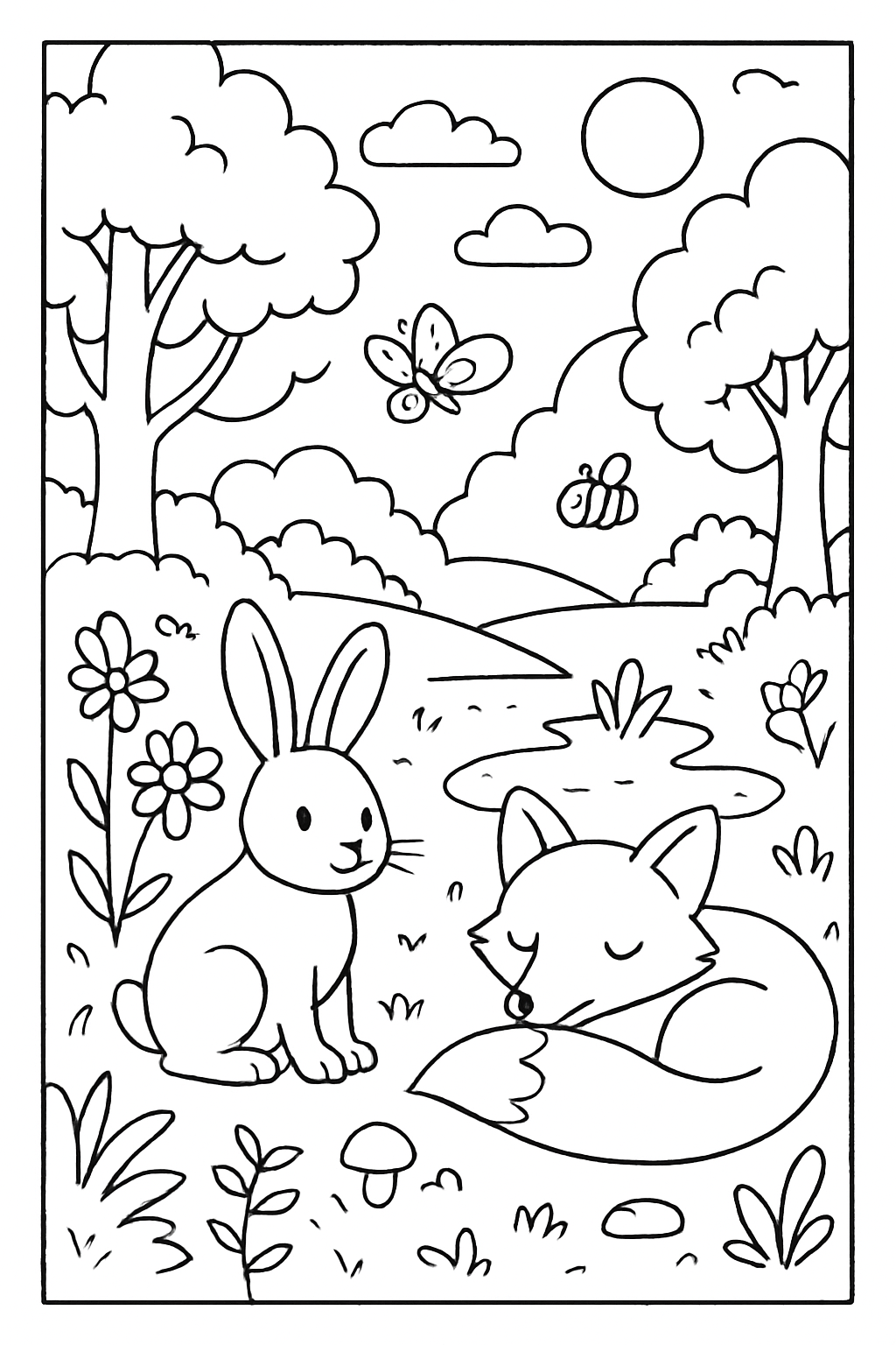 Espaço para colorir 13