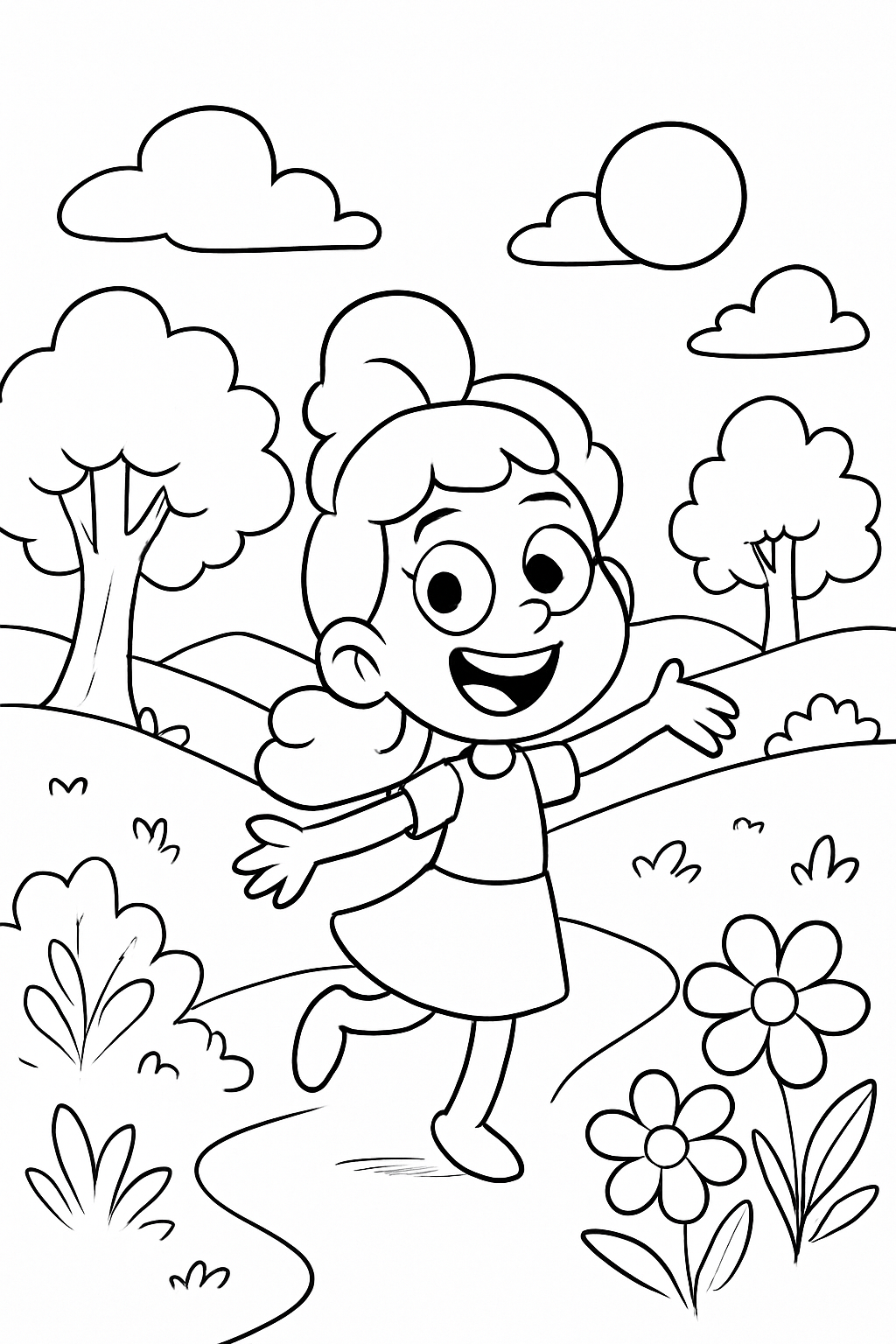 Alegria (Divertida Mente) para colorir 10