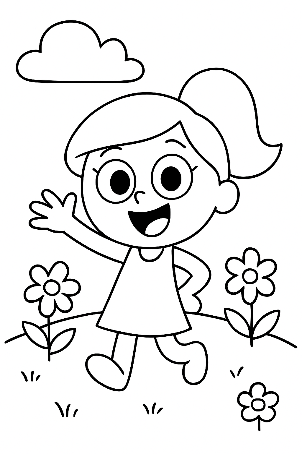 Alegria (Divertida Mente) para colorir 01