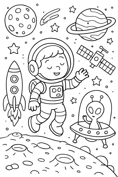 Espaço para colorir 11