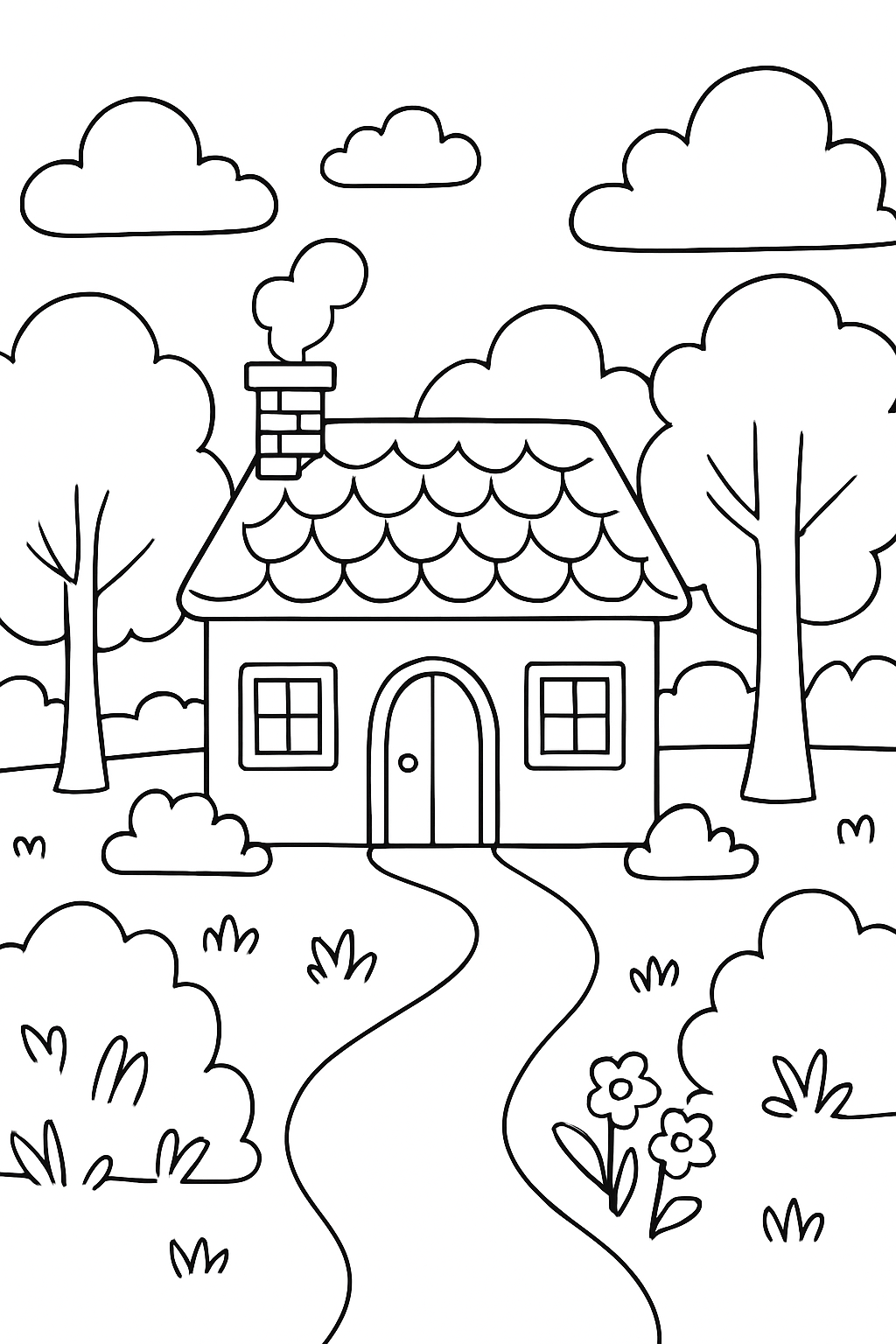 A Casa Mágica da Gabby para colorir 02