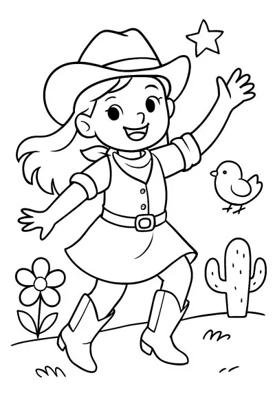 Ana Castela para colorir 07
