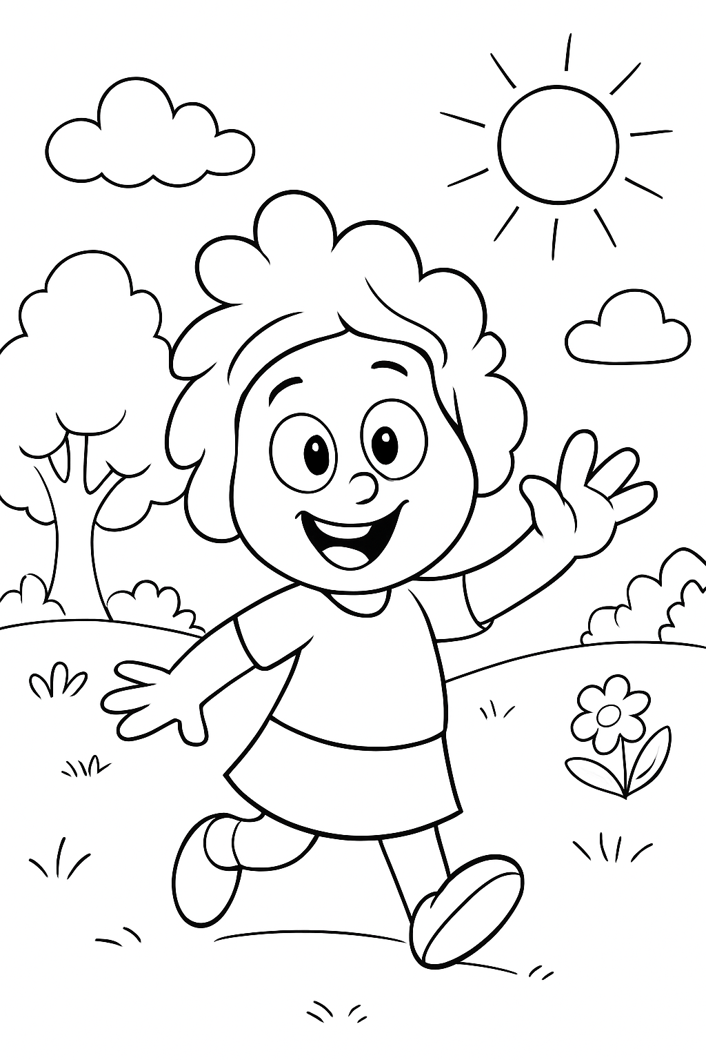 Alegria (Divertida Mente) para colorir 08