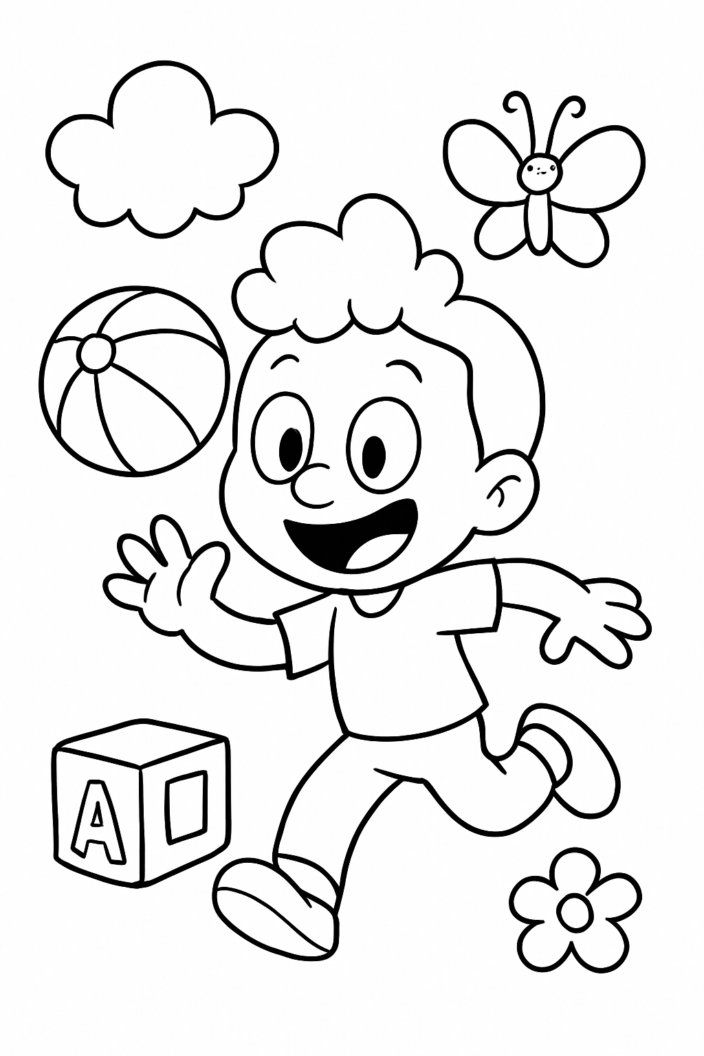 Ansiedade (Divertida Mente) para colorir 07