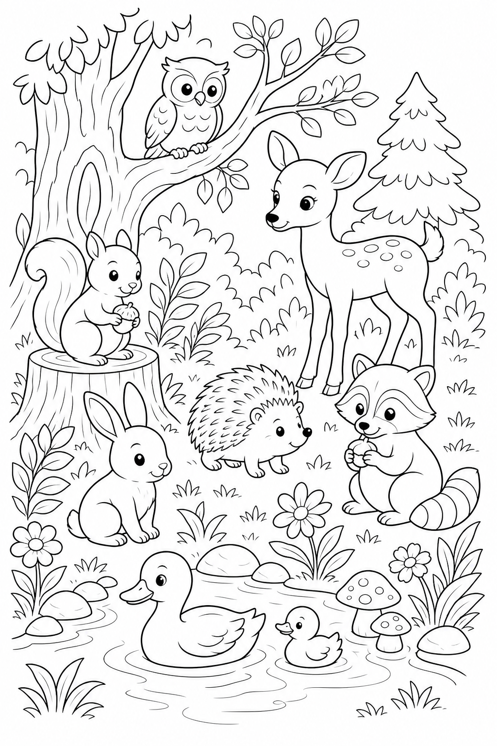 Animais para colorir 02