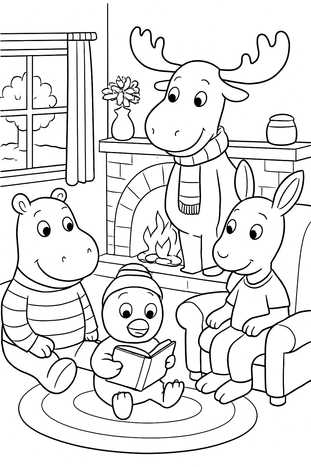 Backyardigans para colorir 15