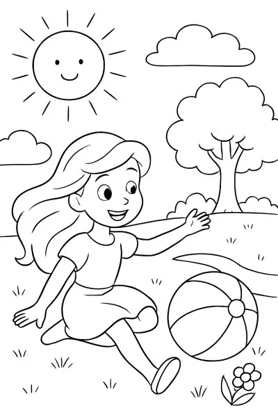 Ariel para colorir 14