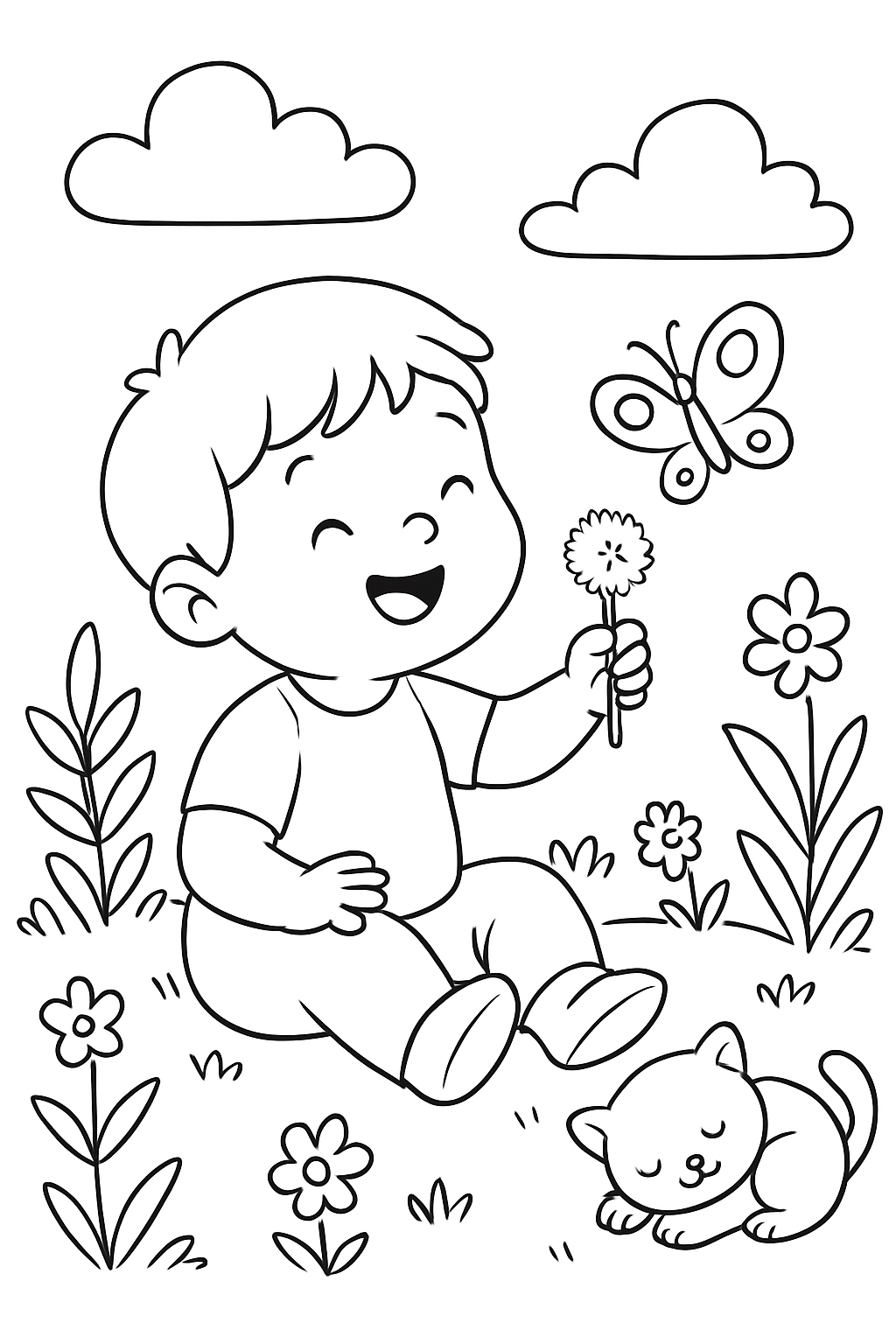 Bebefinn para colorir 09